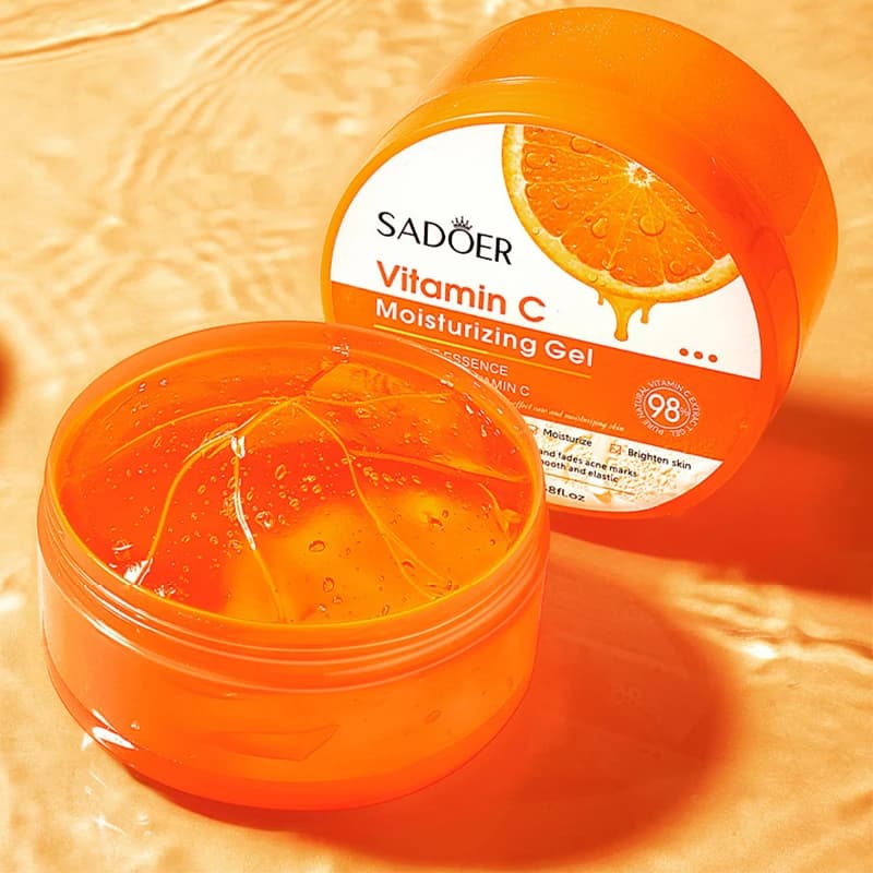 SADOER Vitamin C Hydrating Aloe Vera Gel Creams for the face Skin rejuvenation Nutrient Moisturizing cream for the face Skin care products