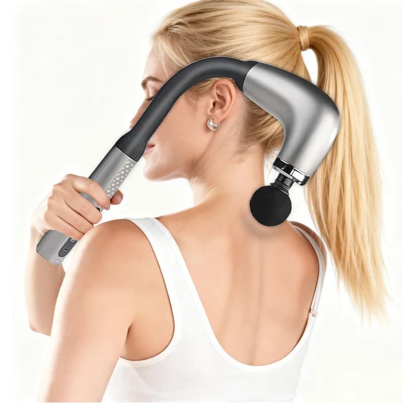 Deep Percussion Massage Gun, Muscle Relaxation, Portable, For Band, Vibration, Body Massage, Neck, Back, Arms, Legs