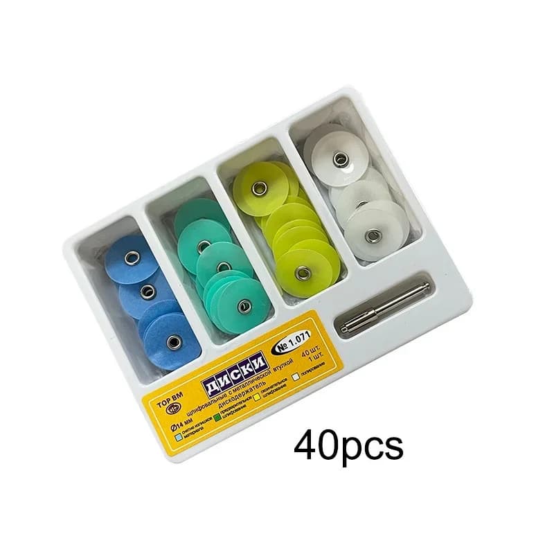 40/80 Pcs Dischi per Lucidatura Dentale Asta di Tenuta Mandrino Soflex Flexi Disco RA Gambo Sbiancamento Dei Denti Materiale Strumenti di Odontoiatria