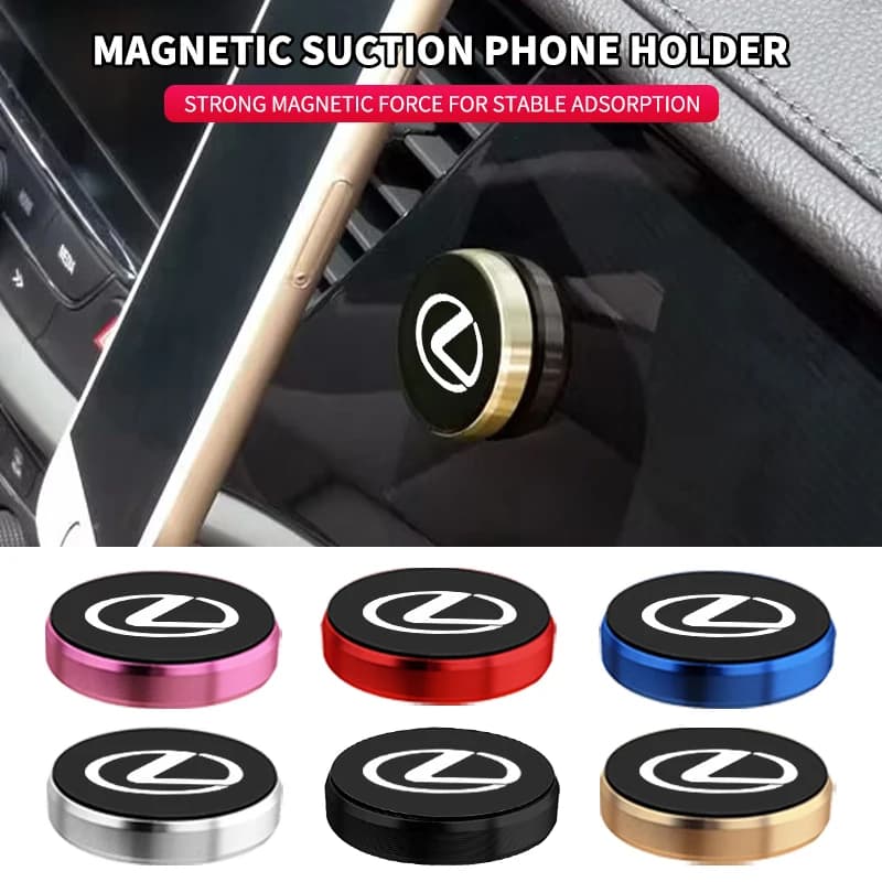 Supporto Magnetico Super Potente per Telefono da Auto per Lexus F-SPORT ES RX NX LS UX LM LX GX LC RZ IS CT GS RC HS SC TX L - Accessorio Auto A