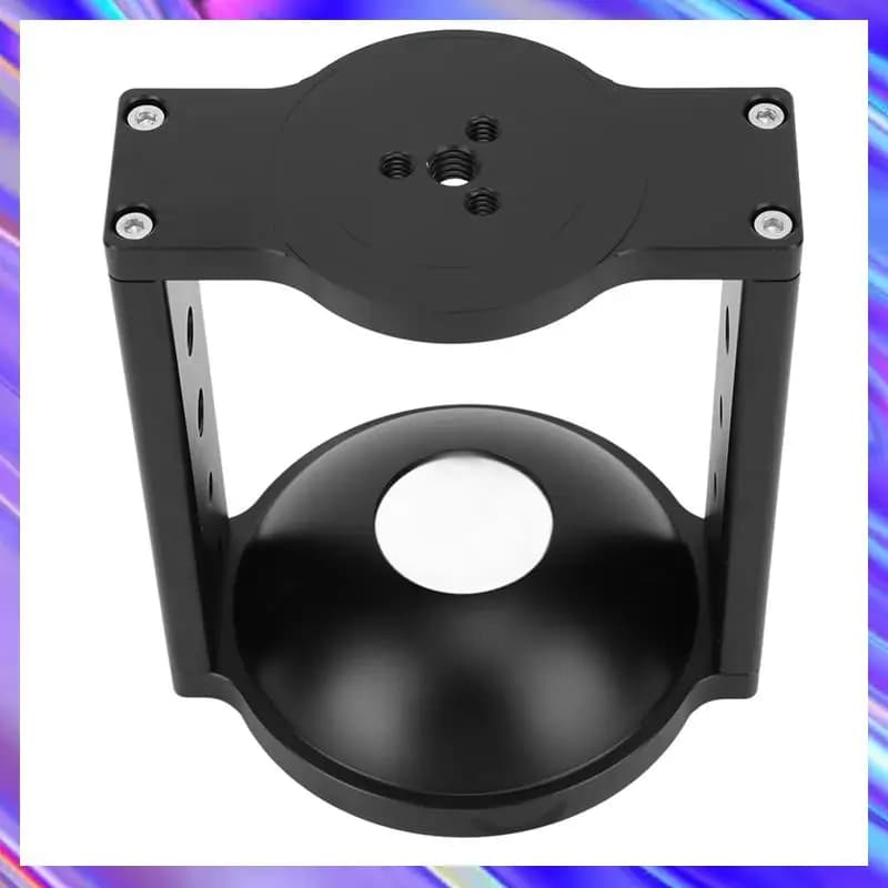 A24U Treppiede in metallo Testa Ciotola Riser Versatile Hi-Hat Riser in lega di alluminio Hi-Hat Riser con adattatore ciotola da 100 mm per fotografia Tri