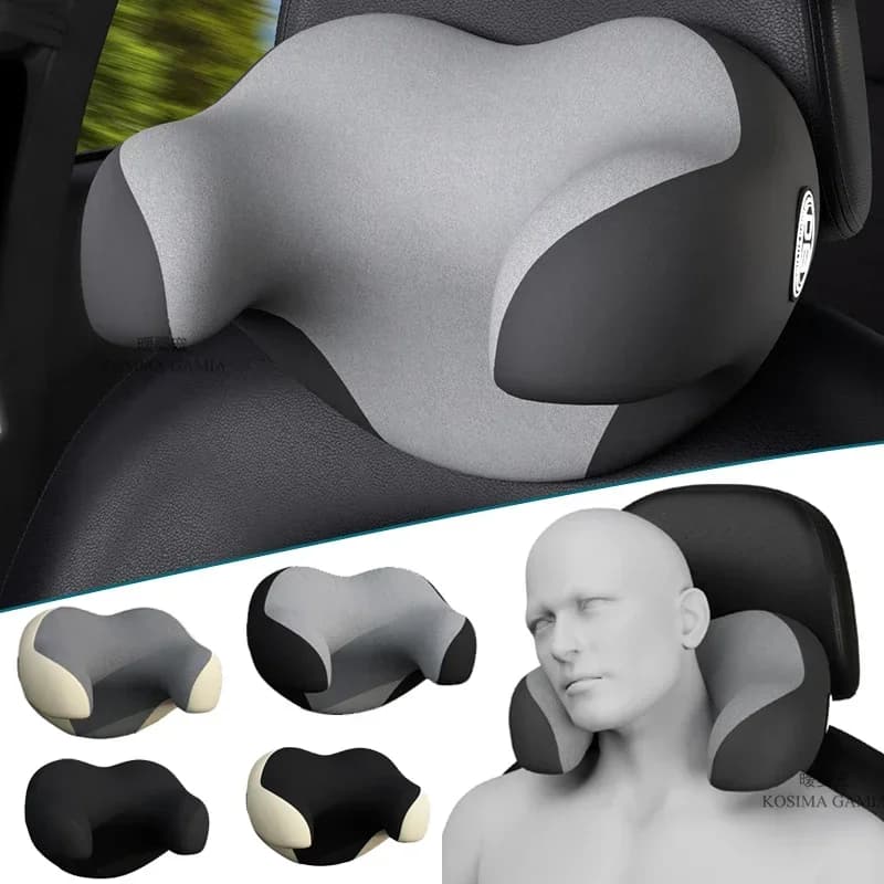 Cuscino per poggiatesta per auto Cuscini interni in memory foam per auto Protezione universale per la testa e il collo Cuscino morbido per il resto Accessorio per auto
