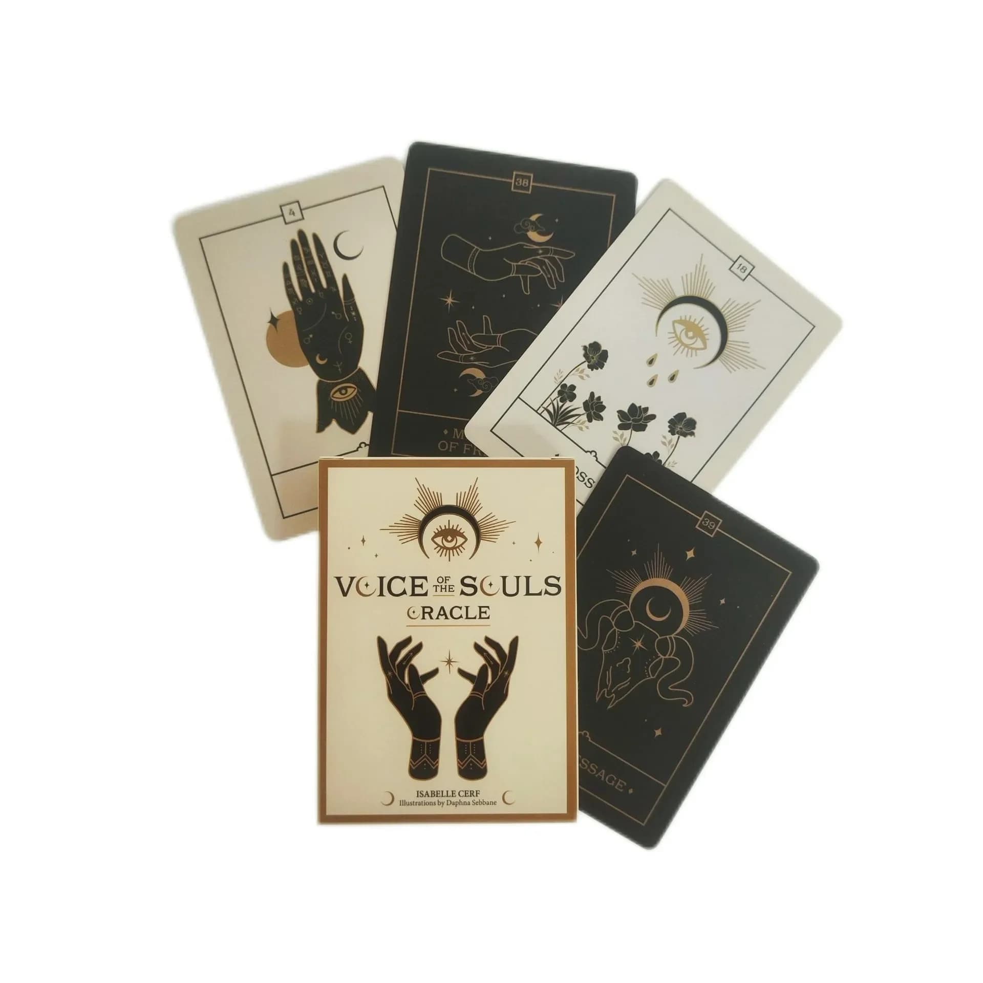 Voice of the Souls Carte Oracle Mazzo di divinazione Edizione Vision inglese Tarocchi Gioco da tavolo per la festa