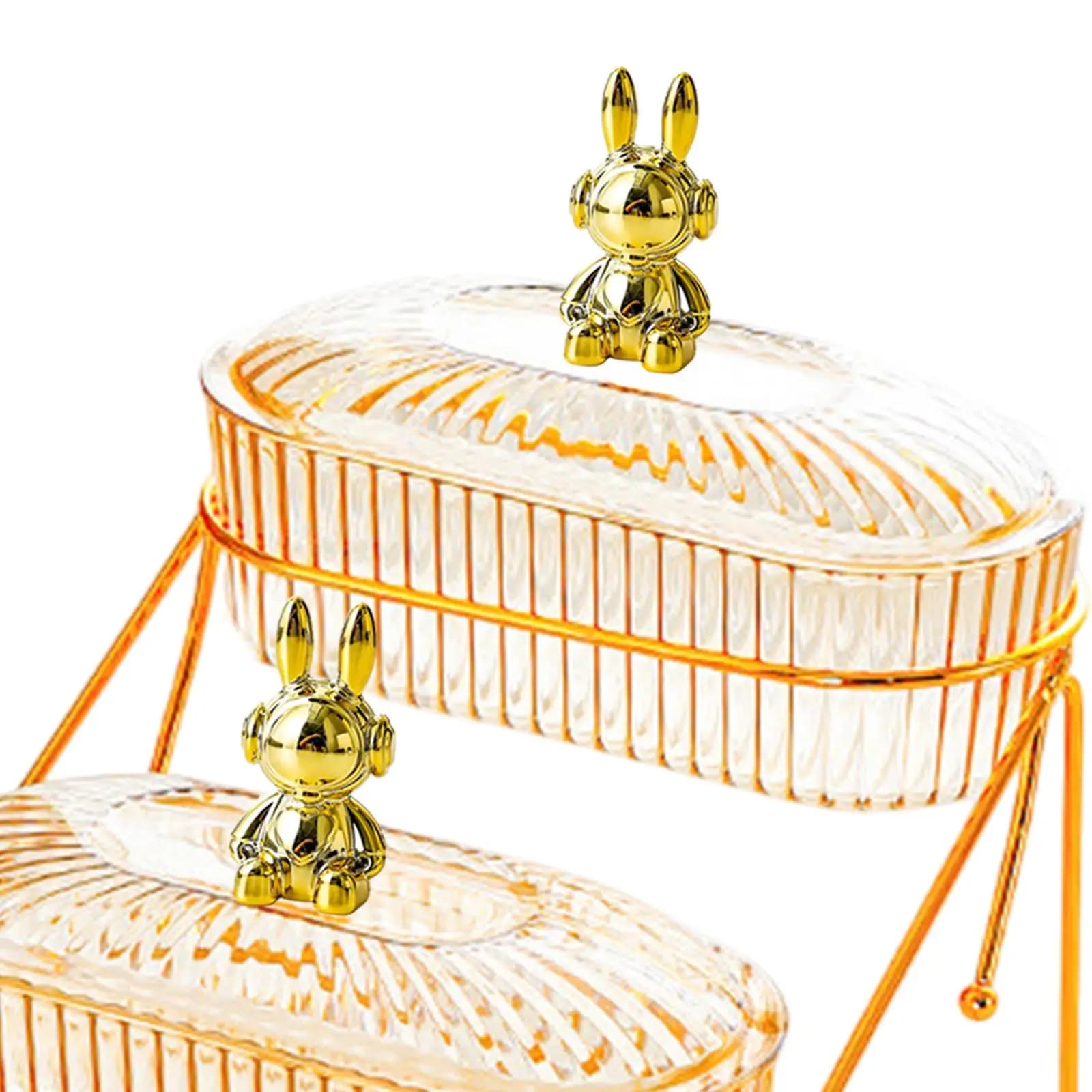 Dried Fruit Plate -serving Shell with Warehouse Shelf Stand Food Blust for Banquet Wedding Living Room Family Family