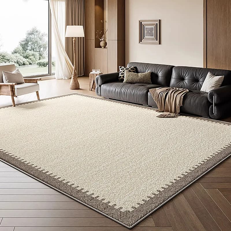 Nuovo Tappeto Semplice per Soggiorno, Lussuoso e Moderno, Grande Tappeto Decorativo per Camera da Letto, Tappetino per Divano e Tavolino, Decorazione per la Casa
