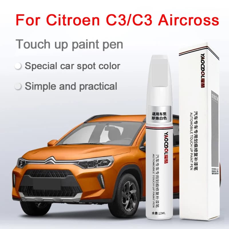 For Citroen C3/C3 Aircross Car Paint Paint Pen Citroen C3/C3 Aircross Increase Glossiness Varnish Scratch Removal Repair Tool