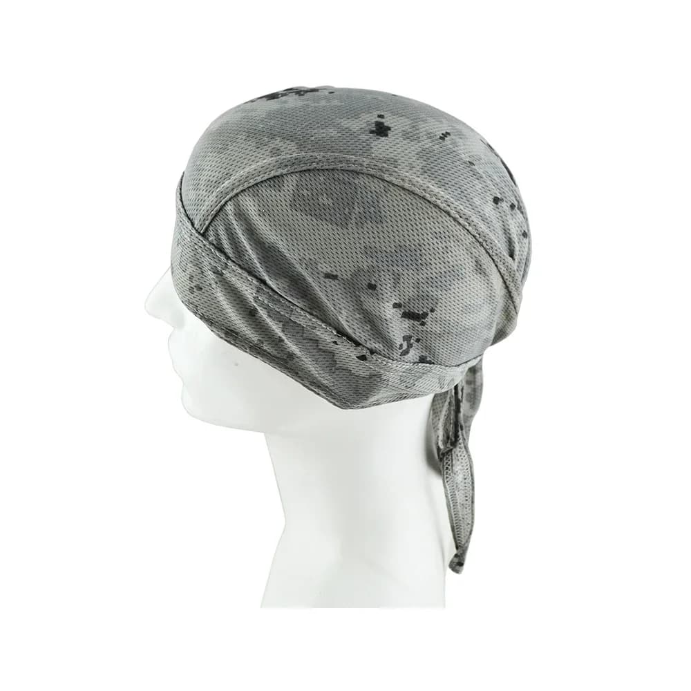 Cappelli militari estivi in rete Casco mimetico Fondo Coda lunga Avvolgente per la testa Berretto da ciclismo Berretto con teschio