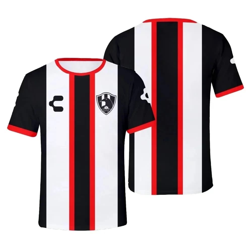 Nuova Maglia da Calcio Soap Club De Cuervos, T-shirt Cosplay Uniforme da Calcio Club Crows per Uomini e Donne, Top con Collo a O, Magliette per Famiglia e Bambini
