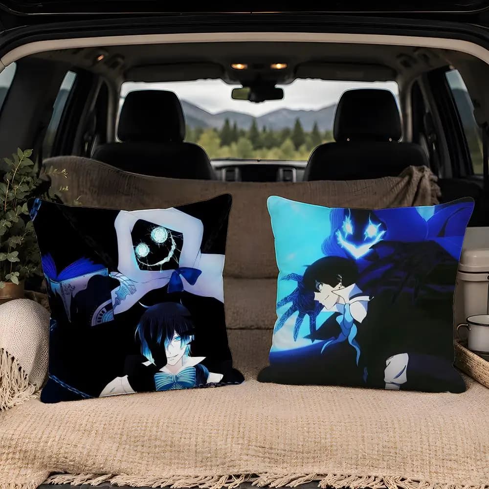 Anime The Case Study Of Vanitas Soft Plush Double Print and Invisible Zipper for Sofa Home Car Use Cushion Cover
