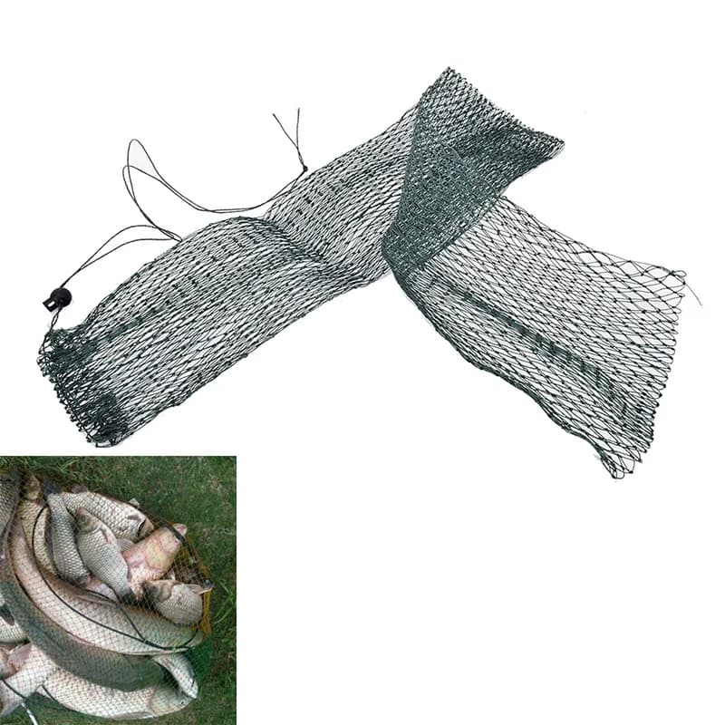 Rete da pesca trappola rete da pesca rete pieghevole borsa da pesca piccola rete per attrezzatura da pesca