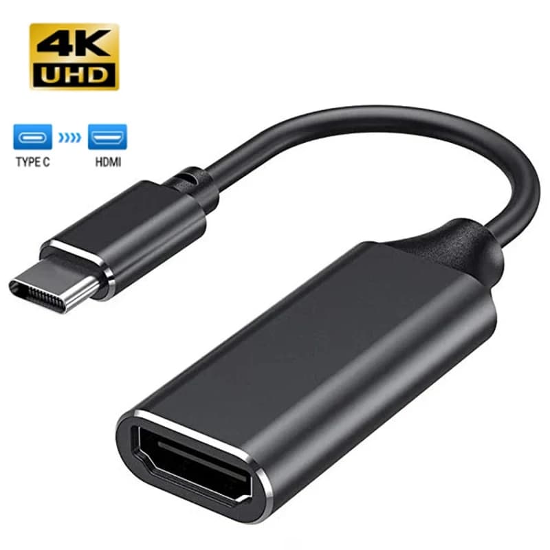 USB C to HDMI 4K 30Hz USB C to HDMI compatible adapter converter for MacBook Pro Air iPad Pro Samsung Galaxy S10/S9 USB-C HDMI