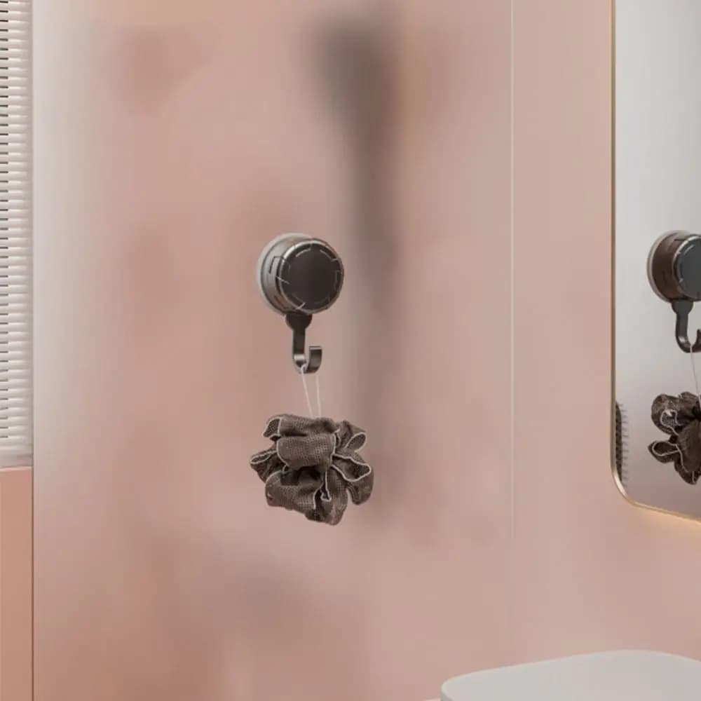 Set di 3 Ganci a Ventosa Impermeabili, Rimovibili e Riutilizzabili, Ganci per Asciugamani da Bagno Senza Foratura, Multifunzionali e Senza Chiodi