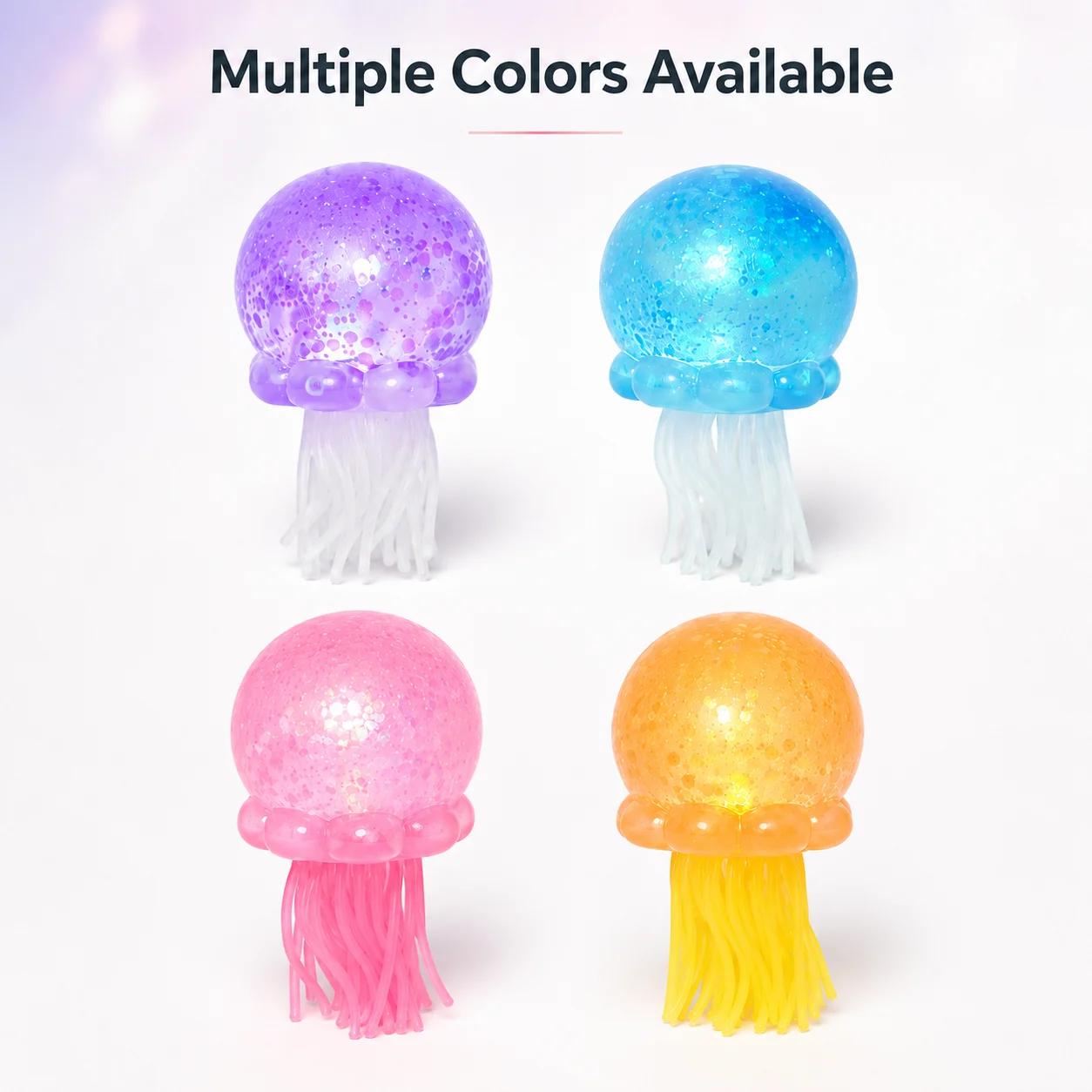 Squishies Nee Doh Medusa, Medusa Shape Soft Sensory Toy, Water Sensory Toy to Relieve Stress