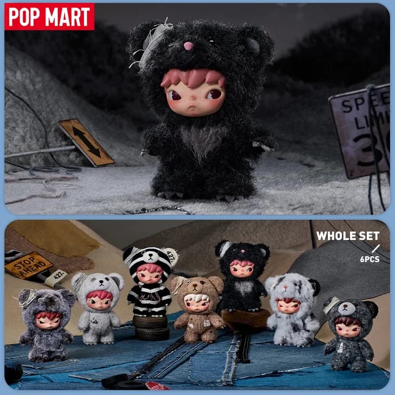 POP MART Hirono Road Journal Series-Peluche Ciondolo per bambola Scatola misteriosa autentica Scatola cieca Guess Bag Giocattoli Bambola Simpatici ornamenti per il desktop