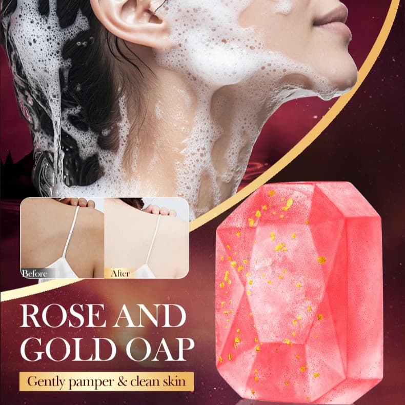 Sapone a base di olio essenziale di sapone naturale fatto a mano profumato alla frutta con diamante da 100 g per viso, corpo, sbiancamento, illumina, restringe i pori