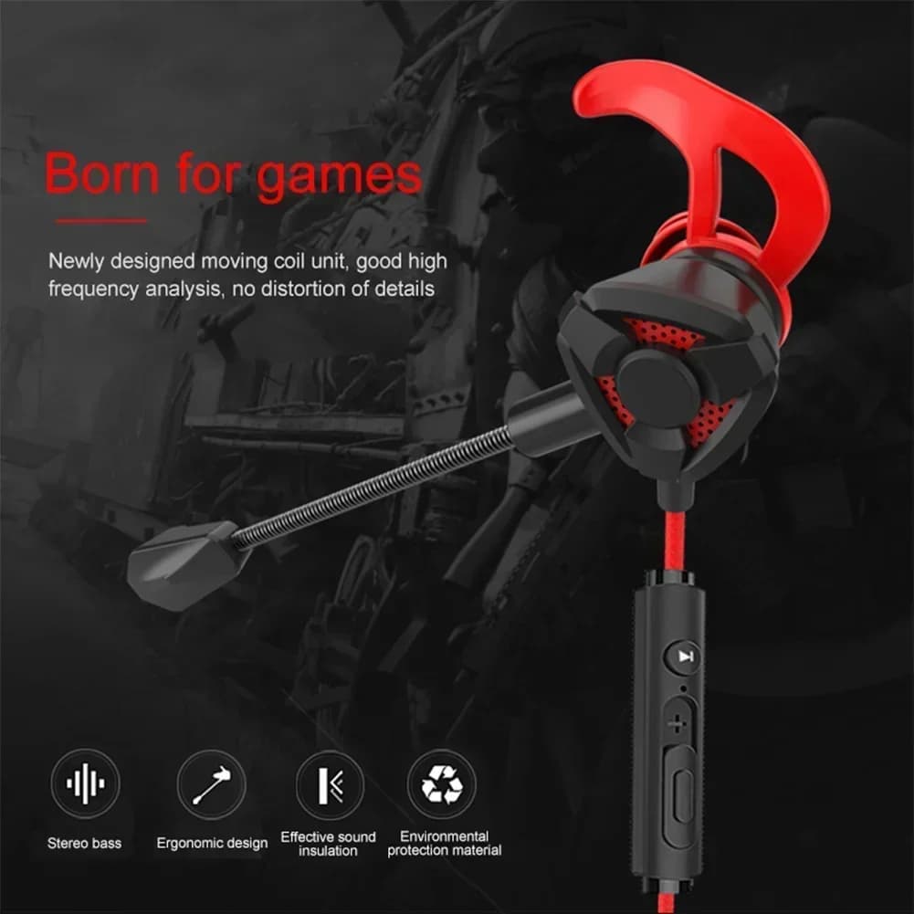 Gamer headphones wired earphones game with microphone for Pubg PS4 CSGO Caseque Phone Tablet Laptop Universal game