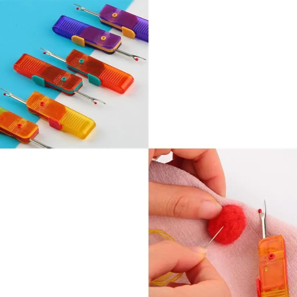 QX2E 10 pezzi taglia asole pieghevole taglia asole per cucire, taglia asole per cucire a mano ricamo