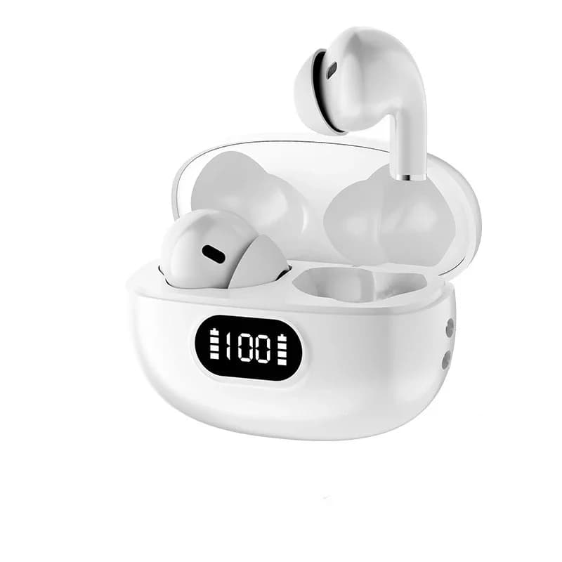Auricolari Wireless Originali Pro 9S, Cuffie Bluetooth TWS per iPhone, Cuffie HiFi con Display LED, Auricolari Sportivi da Gioco con Microfono
