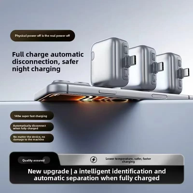 1PC intelligence Full Charge Separator Protect battery health Overcharge protection Auto power-off Suitable for Type-C devices