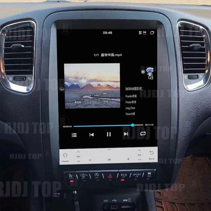 13.8 inch For Dodge Durango 2014 to 2016 Car Radio Android Auto Wireless Carplay Multimedia large HD GPS Navi touch Head Unit BT