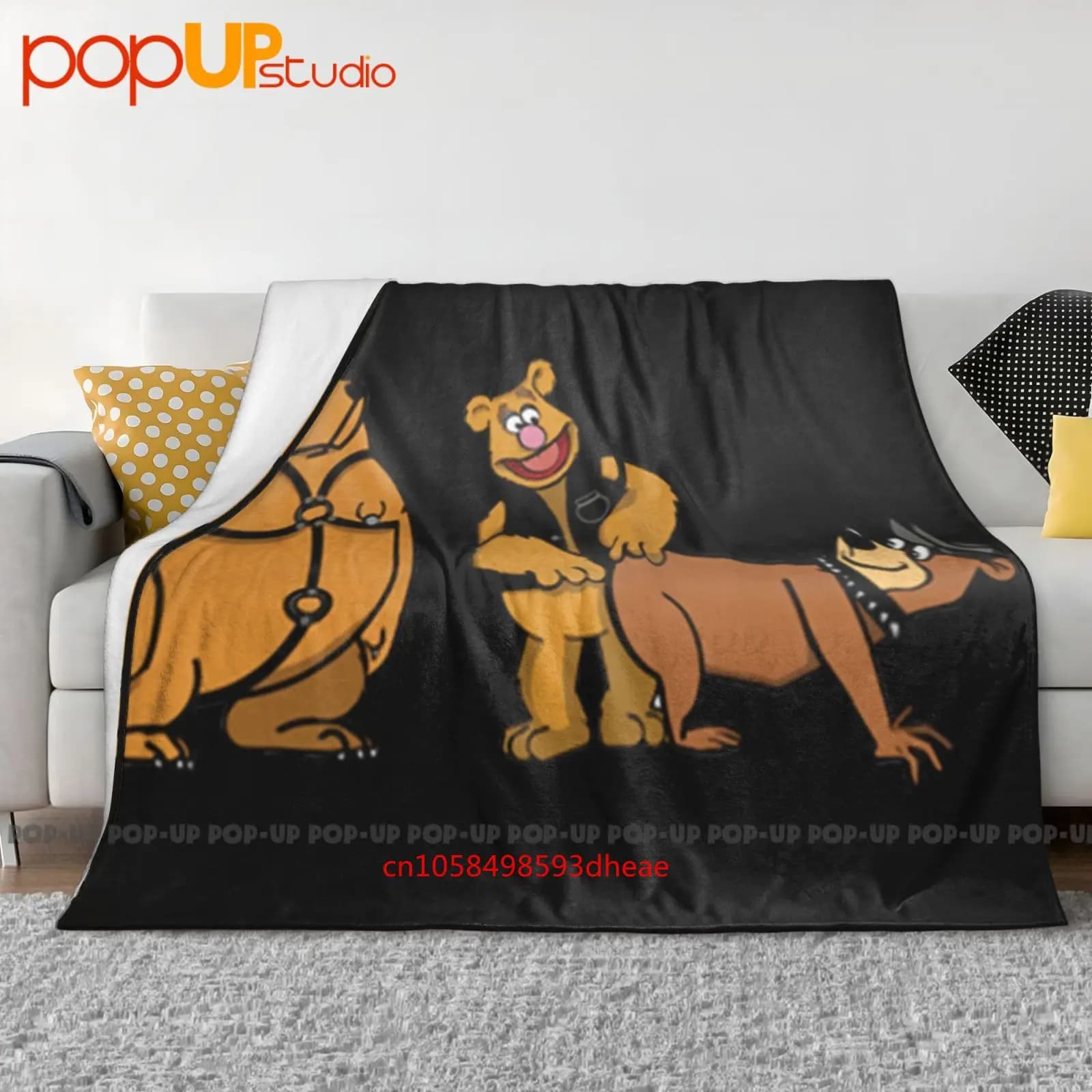 Gay Bears Bearback Coperta ultra morbida trapunta invernale Copridivano Copriletto