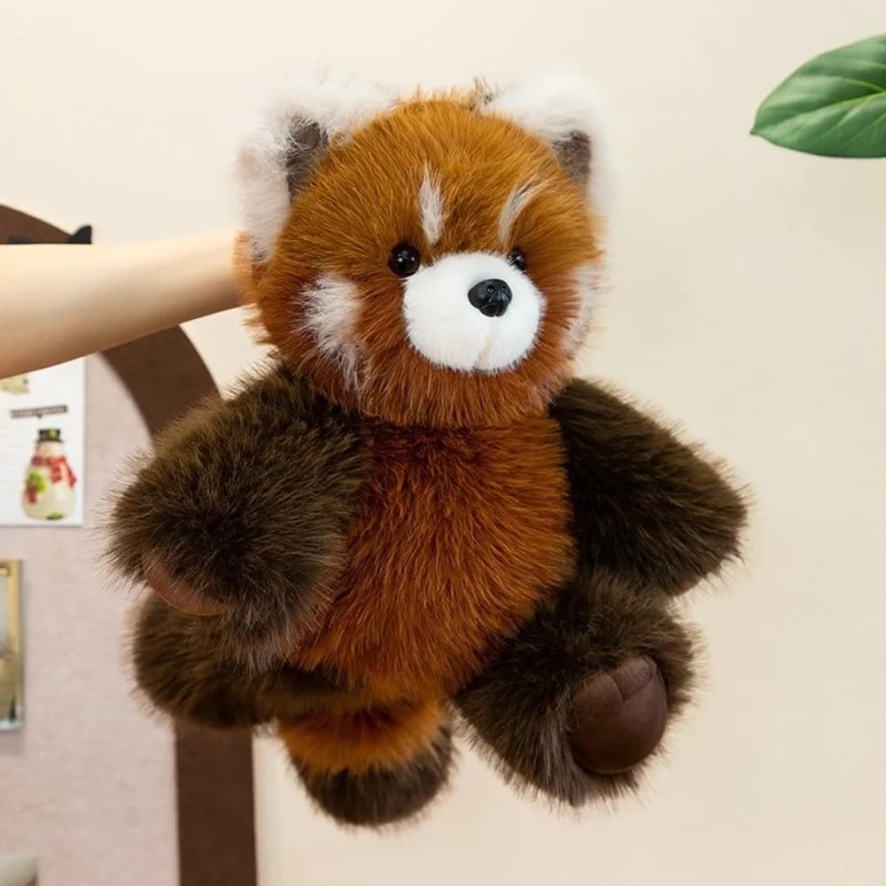 Kawaii Raccoon Stuffed Animal Plush Pillow plush Panda Fluffy Stuffed Raccoon Stuffed Fluffy Stuffed Raccoon Animal Lovers Gift