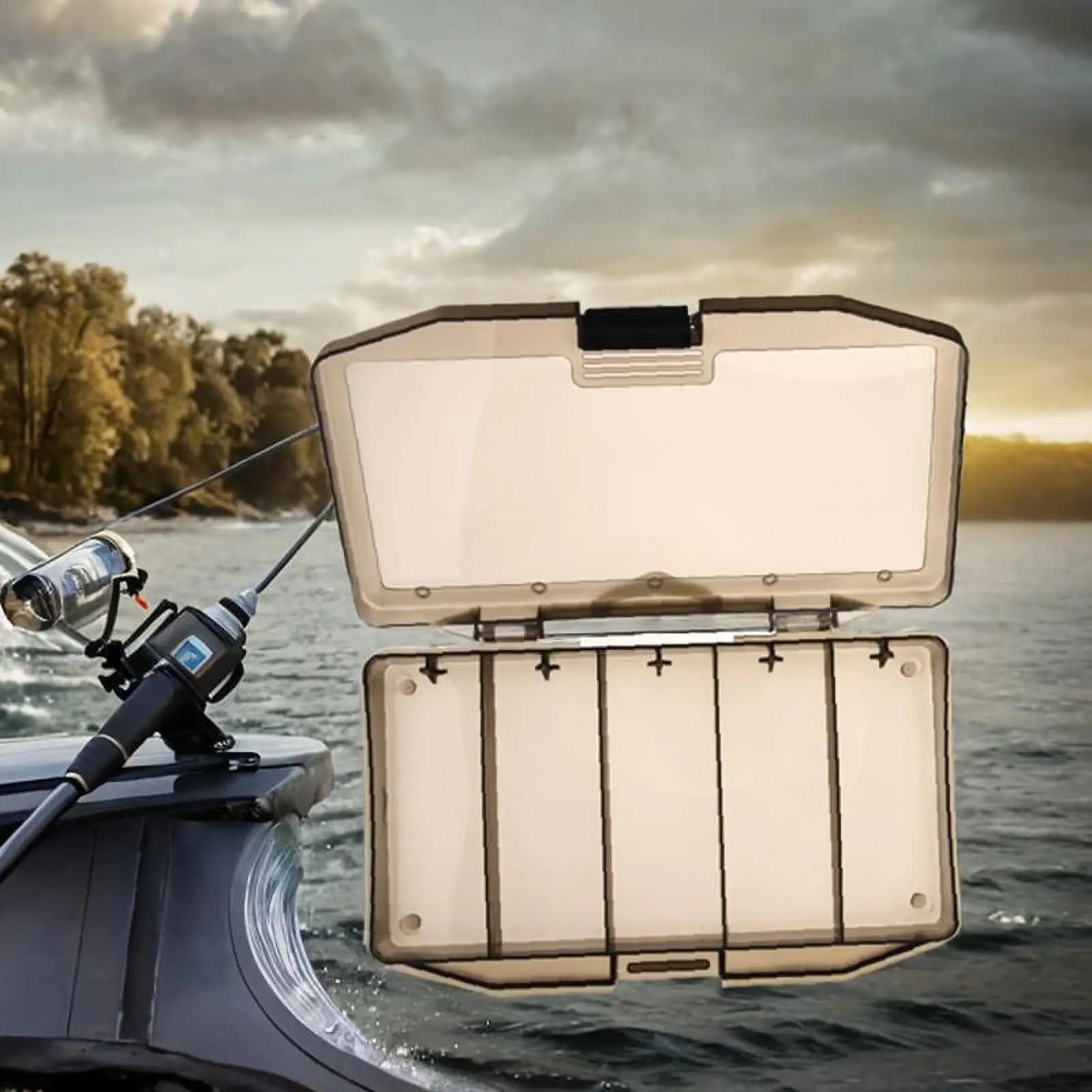 Fishing bait box Fishing equipment boxes bait box Outdoor fishing equipment bag