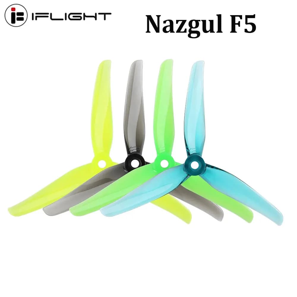 4 pairs of IFlight Nazgul F5/5140 5 inch to 3 blades/three blades with 5 mm mounting hole for 5 inch FPV Racing Freestyle drones