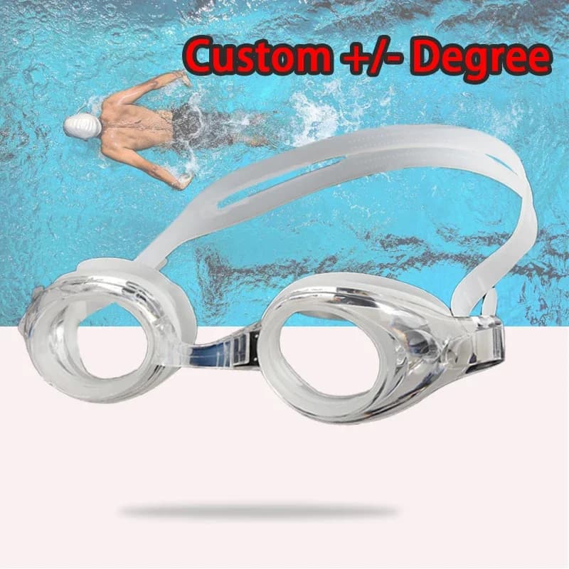 Anti-Fog Miopia Swimming glasses Waterproof swim glasses Sub glasses Water sports glasses Miope/Astigmatism Custom grade