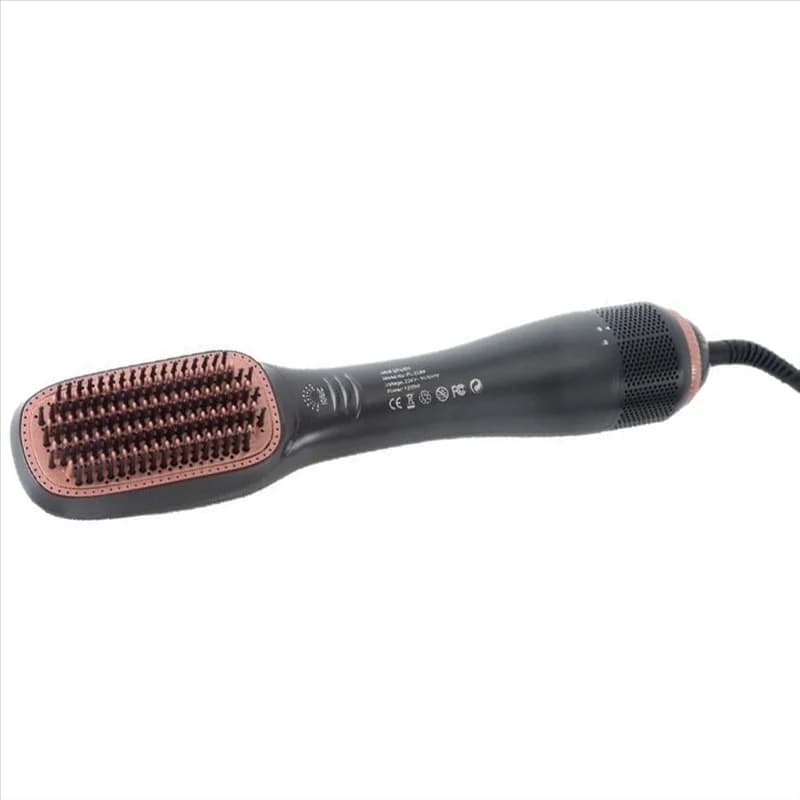 M04K Asciugacapelli Elettrico 3 in 1 con Spazzola ad Aria Calda, Pettine Asciugacapelli e Ferro Arricciacapelli