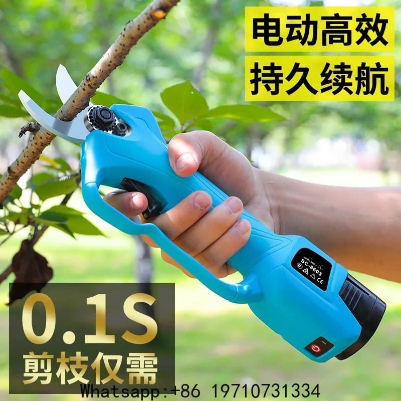 Forbici Elettriche, Cesoie Elettriche per Potatura, Macchina per Potatura Alberi da Frutto