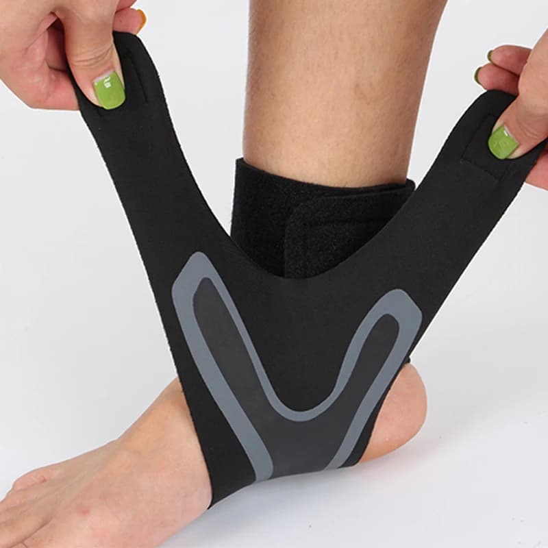 1 Pezzo di Protezione Sportiva per Caviglia, Resistente alla Pressione, Anti-Disarticolazione, Calzini per Caviglia, per Basket e Calcio all'Aperto