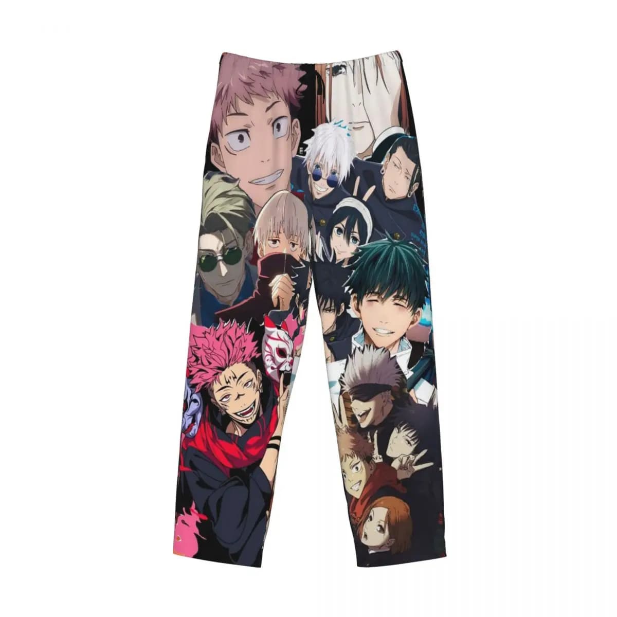 Personalizzato Megumi Besto Friendo Jujutsu Kaisen Sukuna Anime Pantaloni del pigiama Uomo Indumenti da notte Pantaloni da salotto con tasche