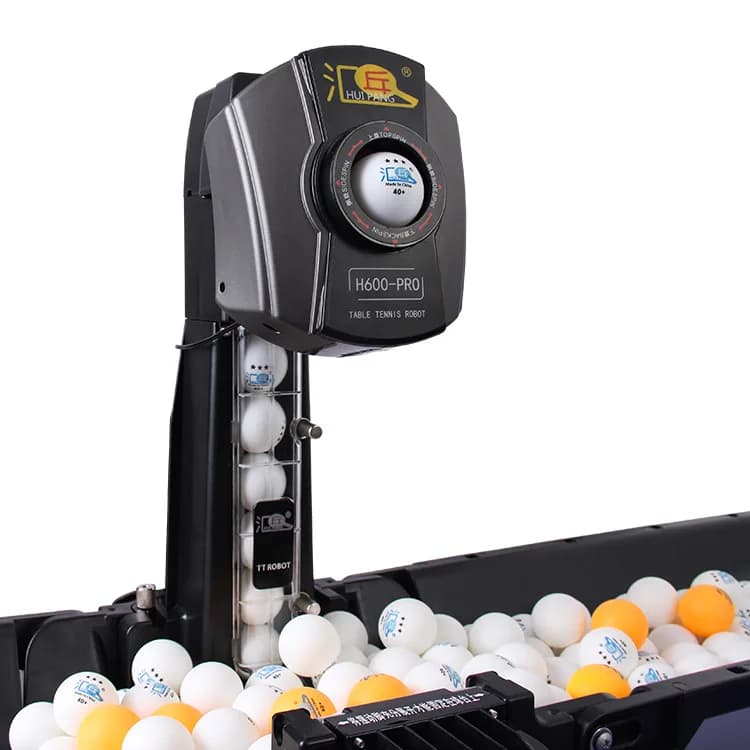 H600-PRO Macchina automatica per palline da ping pong Multi-rotazione e multi-goccia Home Robot Trainer per l'allenamento competitivo