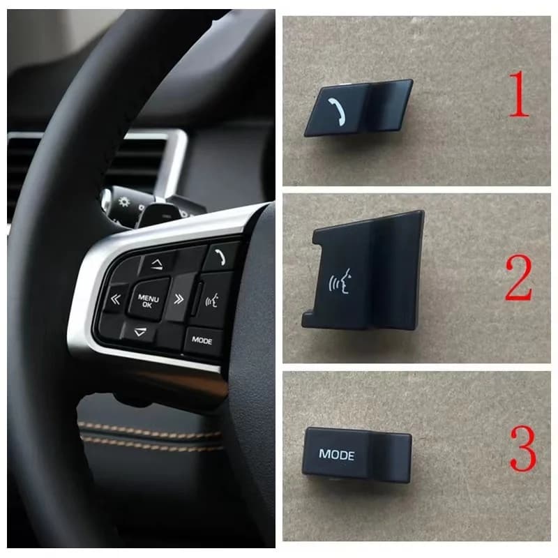 Per Land Rover Discovery Sport Volante Pulsante multifunzione Copri pulsante interruttore volante