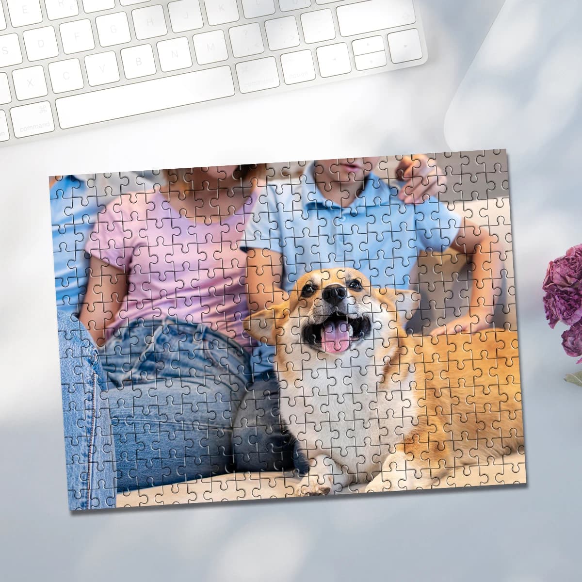 35/300/500/1018 pezzi personalizzato foto puzzle cane da compagnia in legno/carta per adulti giocattoli fai da te decorazione