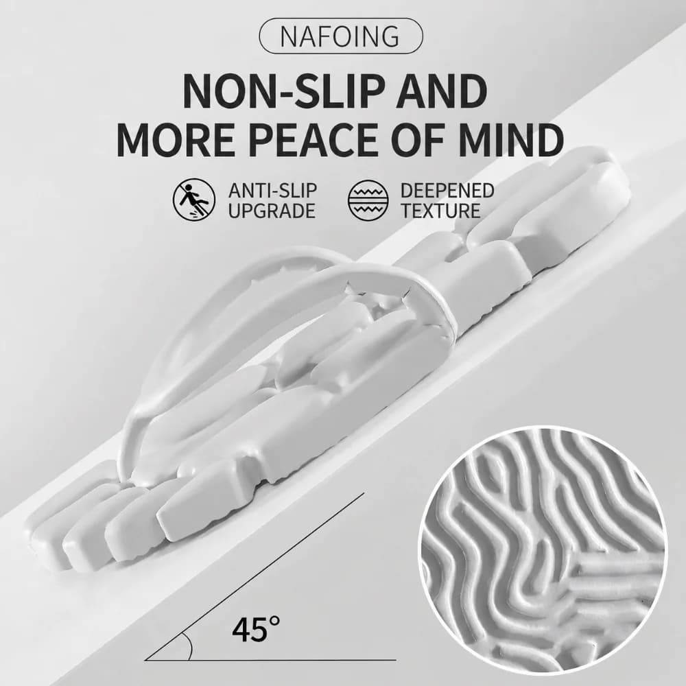 Fashion Portable Folding Flip-flops EVA Soft-Soled Men's Slippers Lightweight Non-slip Beach Sandals Travel,Indoor,Outdoor