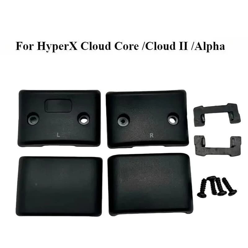 Fibbia con cerniera in plastica per cuffie cablate HyperX Cloud Core /Cloud II /Alpha non compatibili con le cuffie wireless