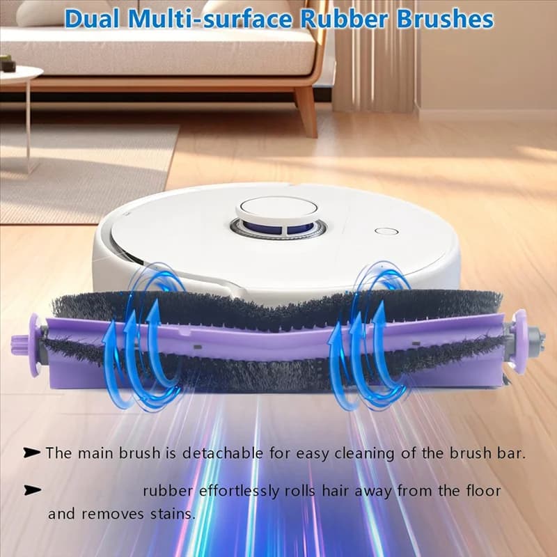 A50Q-Per NARWAL Freo Robot Aspirapolvere Kit di accessori di ricambio Spazzola laterale principale Filtro HEPA Mop Pad