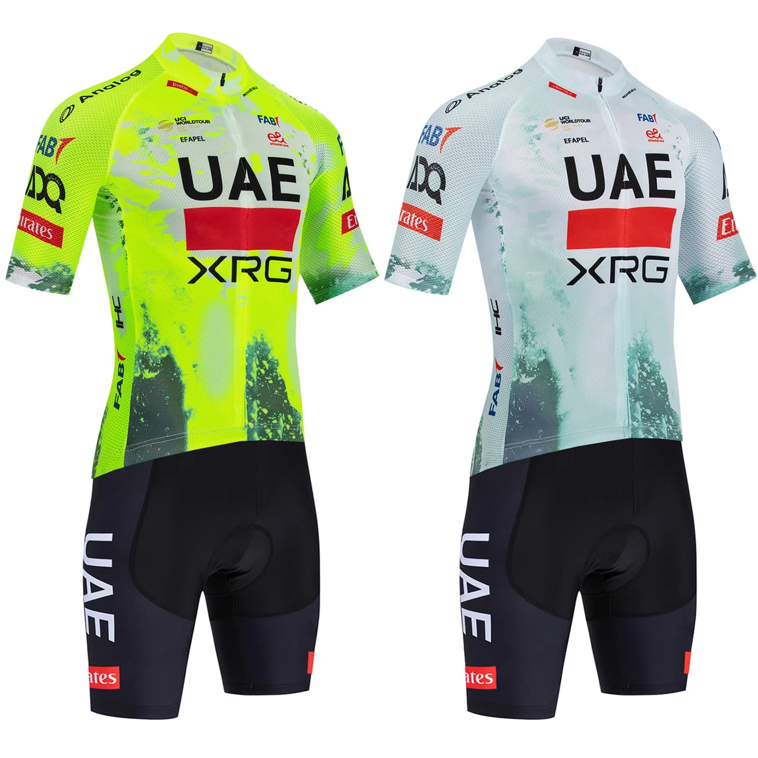 New 2026 Cycling Set New UAE Team Cycling Shorts Man Women's Quick Dry Ropa Cycling Maillot Cycling Bicycle Clothing