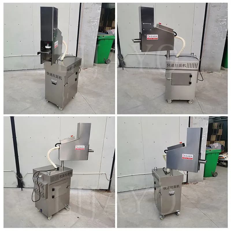 Macchina per noodle imitazione fatta a mano per pasta Ramen Macchina Ramen per estrusione idraulica veloce multifunzionale