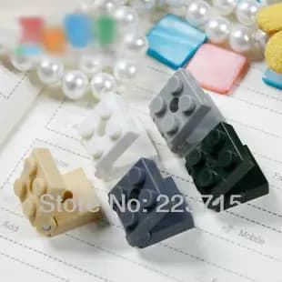 20 pezzi * Piastra cerniera 2x2 * Mattoncini per illuminare fai-da-te, compatibili con particelle assemblate