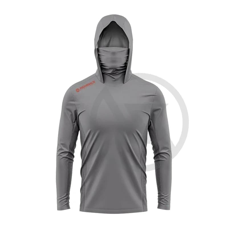HotSale RIGHTTRACK Mask felpe con cappuccio abbigliamento da pesca UPF50 UV colorato caccia arrampicata campeggio escursionismo abbigliamento Outdoor traspirante