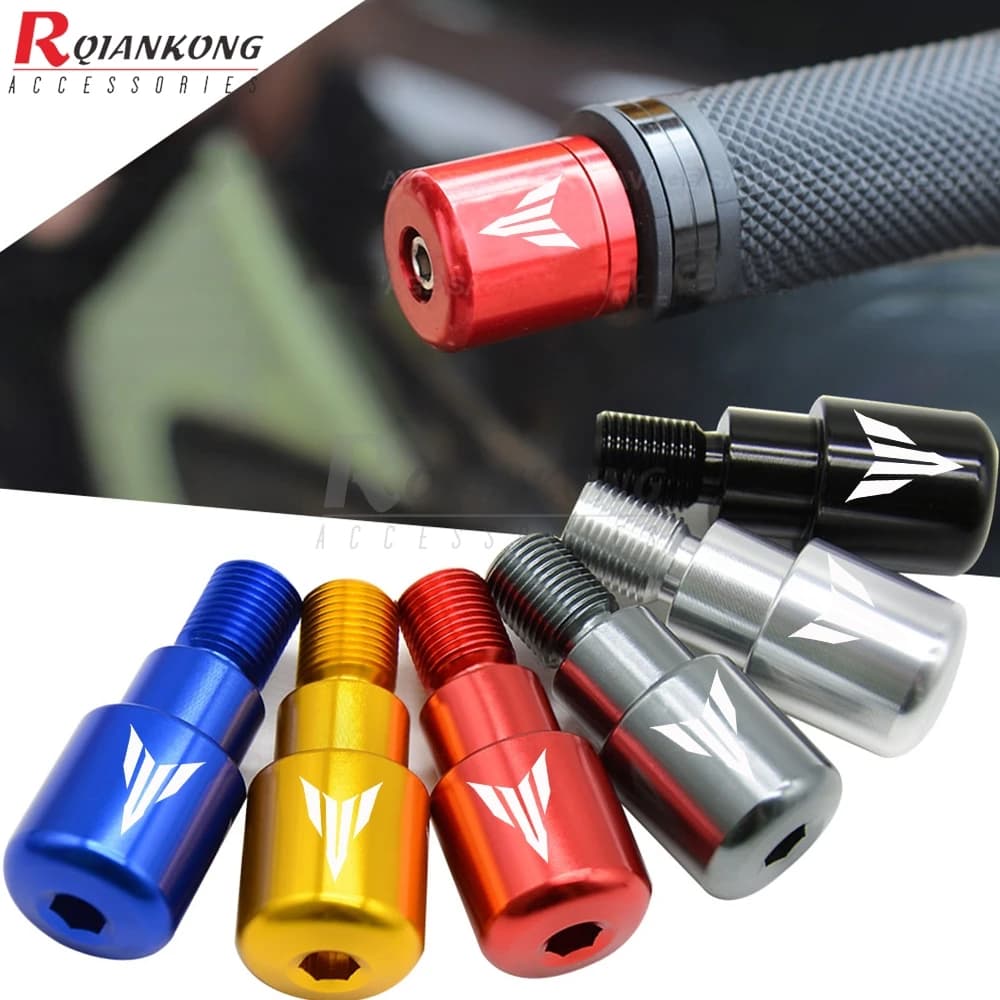 Moto 7/8 ''Handle Bar End Weight Handlebar Grips Cap Spina Scoring Device For YAMAHA MT-125 MT-07 FZ-07 MT-09 MT-10 FZ10 YAMAHA XJ6