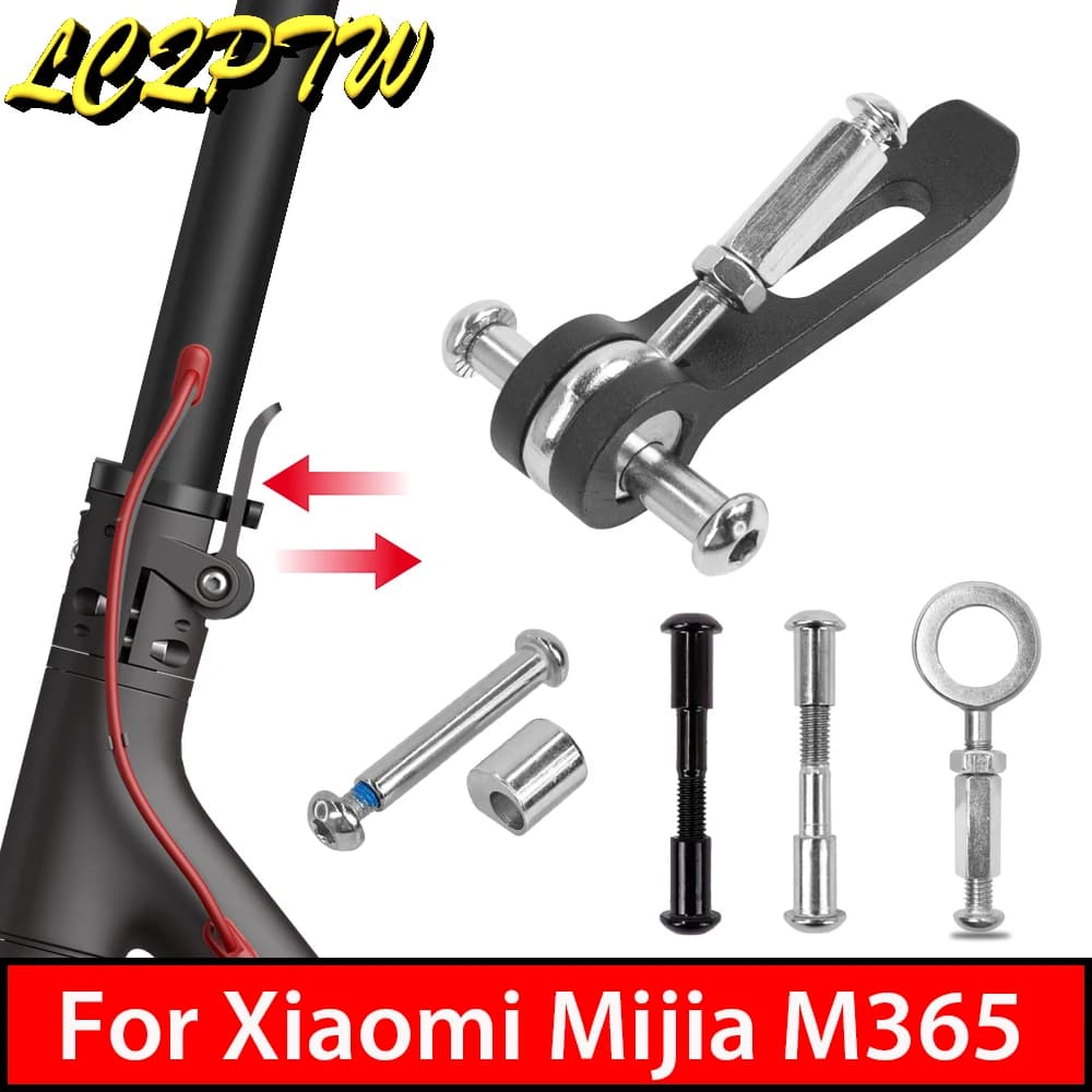 Shaft Locking Screws for Xiaomi Mijia M365 Electric Scooter Replacement Repair Hardened Steel Lock Fixed Bolt Screw Folding Hook