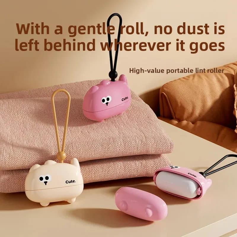 Reusable Washable Lint Roller Portable Clothes Hair Dust Cleaning Gadget