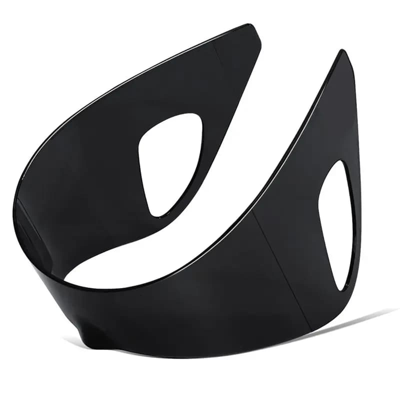 A95D-Y2K Oversized Futuristic Sunglasses Chic Rimless Wrap Around Sports Sun Glasses For Men Women Punk Style