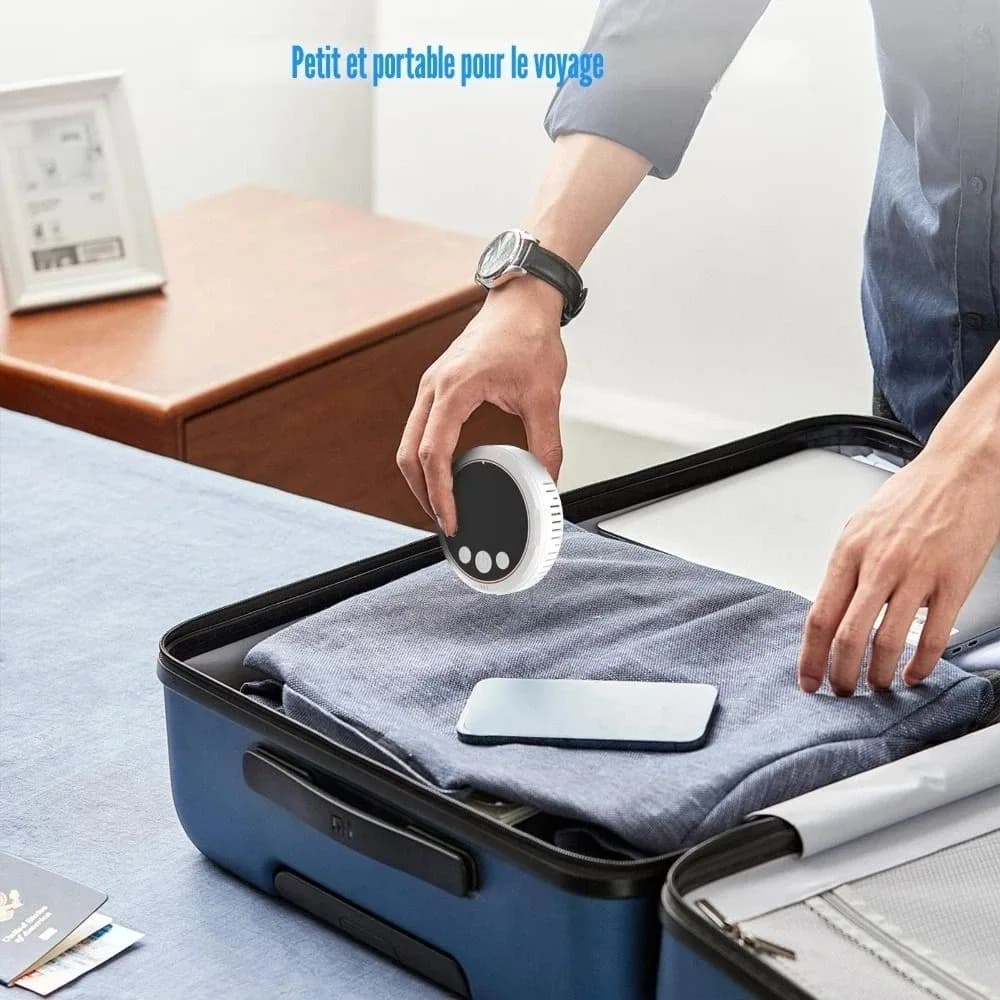 Rilevatore di Gas Composto Portatile 5-in-1, Analizzatore di Gas Multifunzionale con Display Digitale, Rilevatore di Monossido di Carbonio Portatile