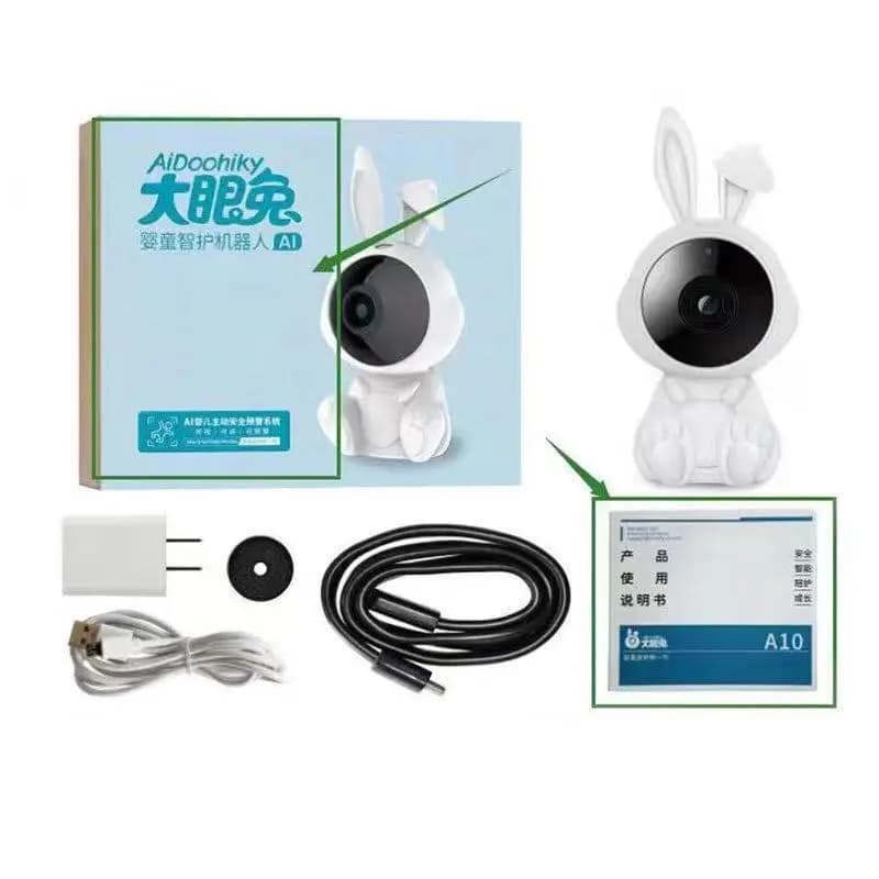2MP 1080P APP multilingue Telecomando Baby Monitor AI Allarme viso Telecamera IP Archiviazione cloud Interfono Baby Camera