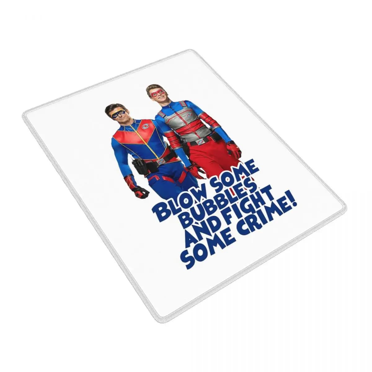 Blow Some Bubbles And Fight Some Crime Henry Danger Mouse Pad Gamer PC Laptop Tappetino per tastiera e scrivania 7x9 pollici 22x18 cm